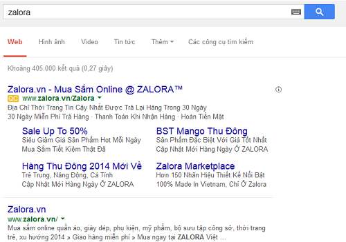 Quảng cáo từ khóa Google Adsmax